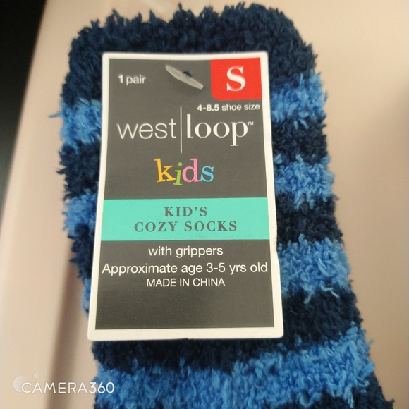 WestLoop Kids 2 pairs Socks S Shoe 4-8.5 - Picture 5 of 7